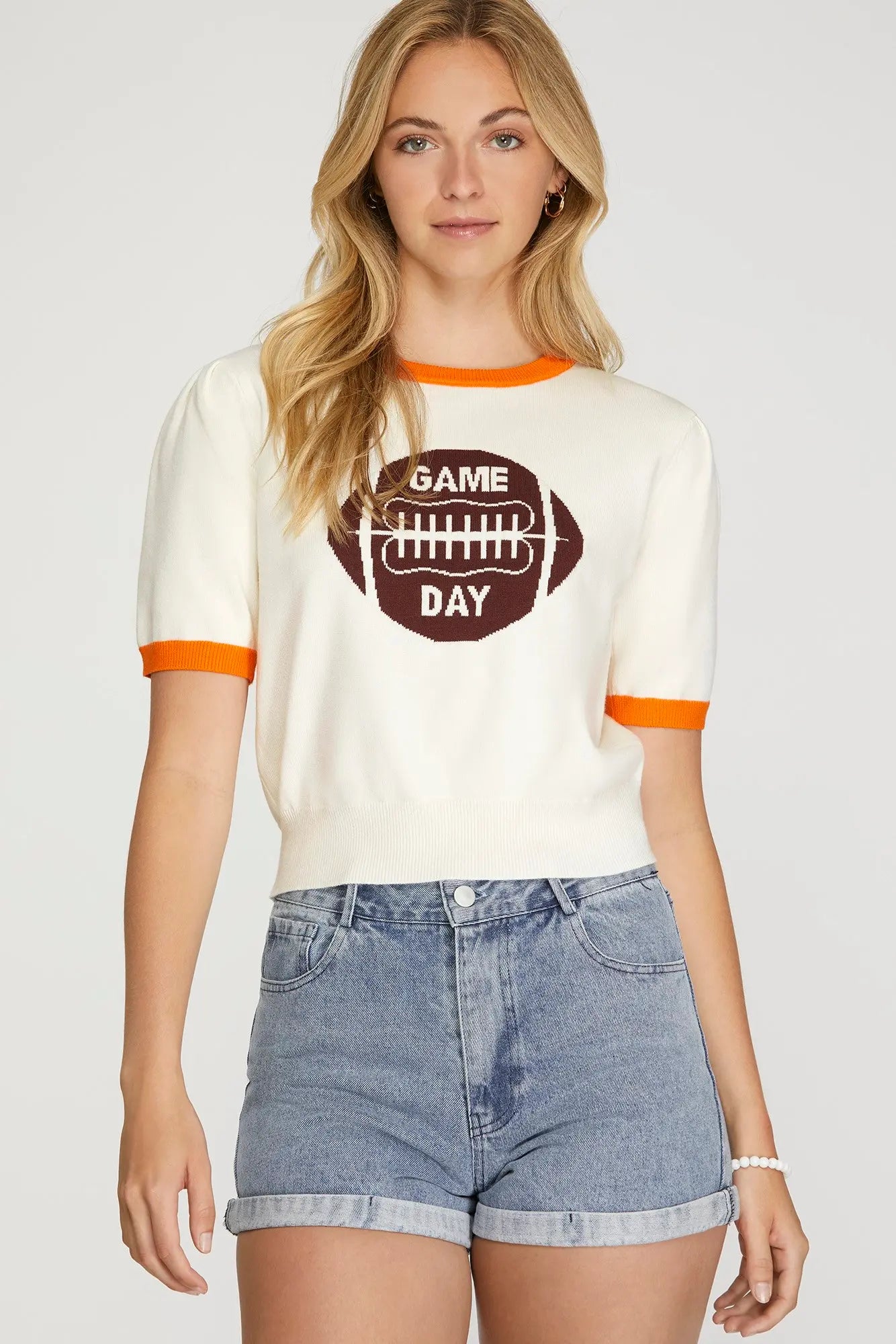 Varsity Game Day Knit- UTRGV Orange