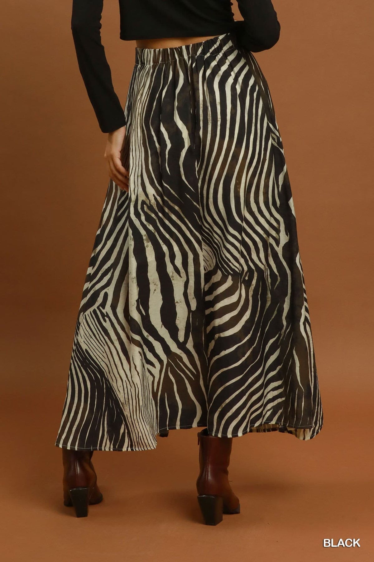 Wild Stripe Maxi Skirt 🦓✨