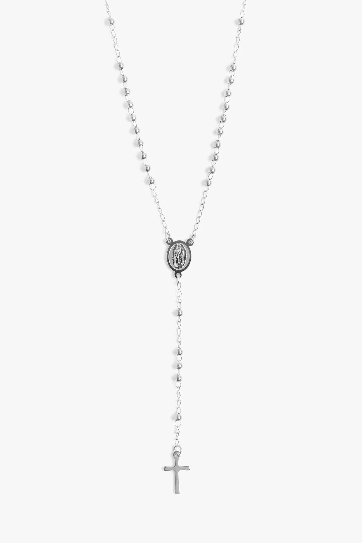Rosary 3mm- Silver