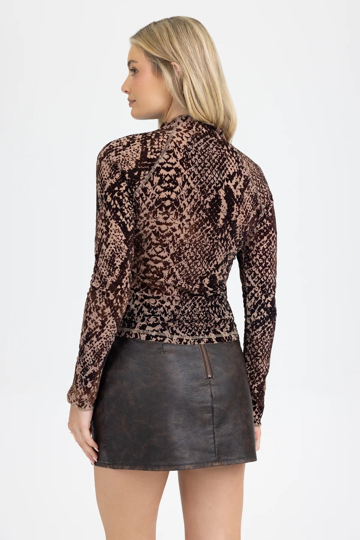 Koa Mock Neck Top