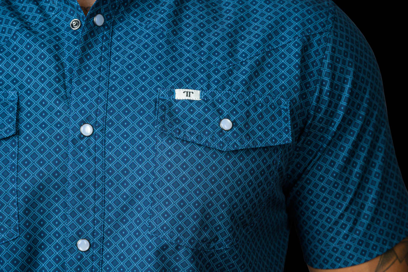 The Frost- Short Sleeve Snap Shirt by Ferrell