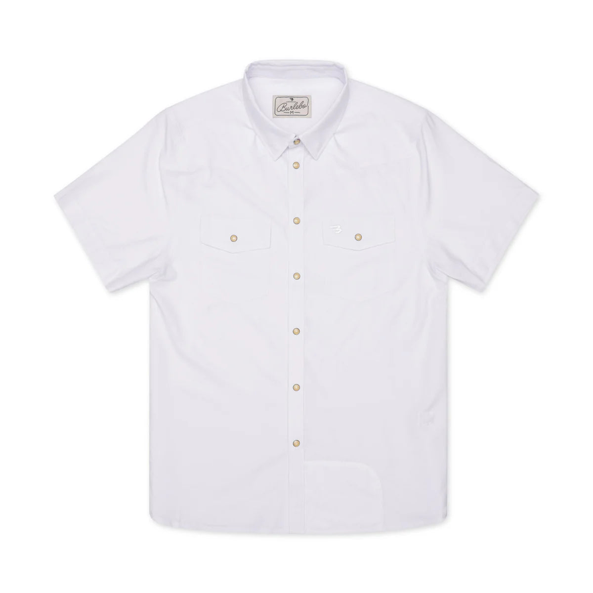 Performance Western Shirt By Burlebo - White