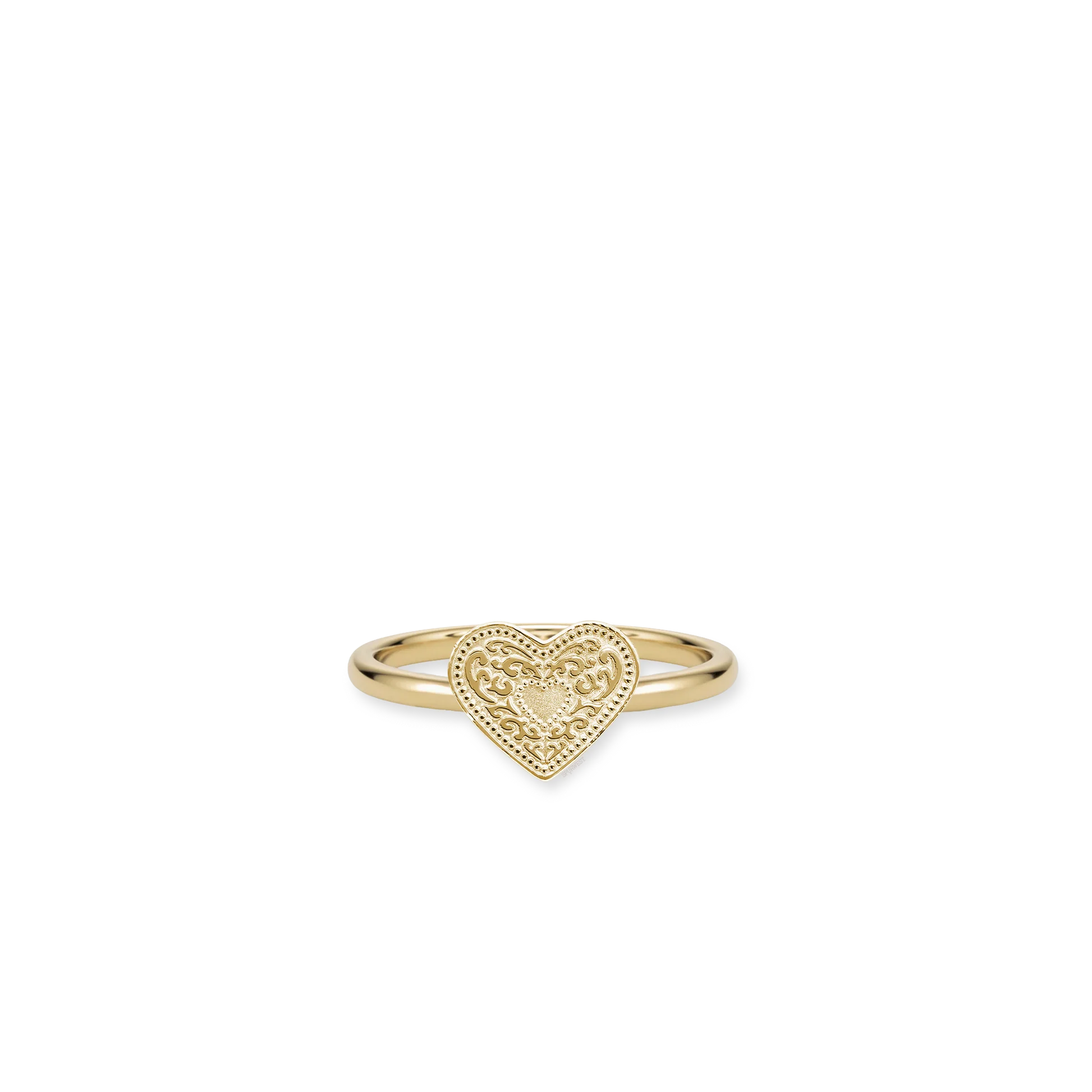 SpurWest Heart Ring- Gold