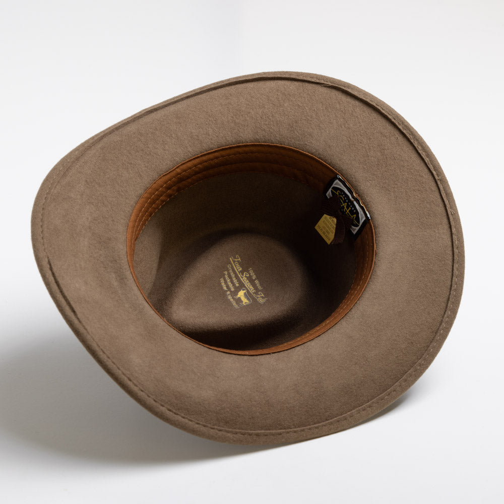 Scala Dakota Tan Felt Hat
