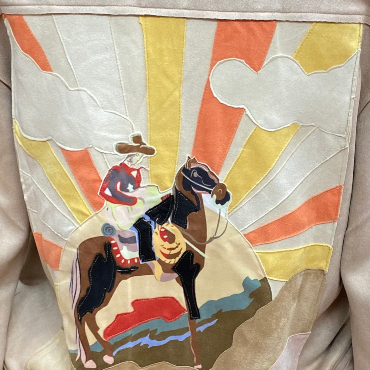 Cowgirl Sunset Ultra Suede Jacket