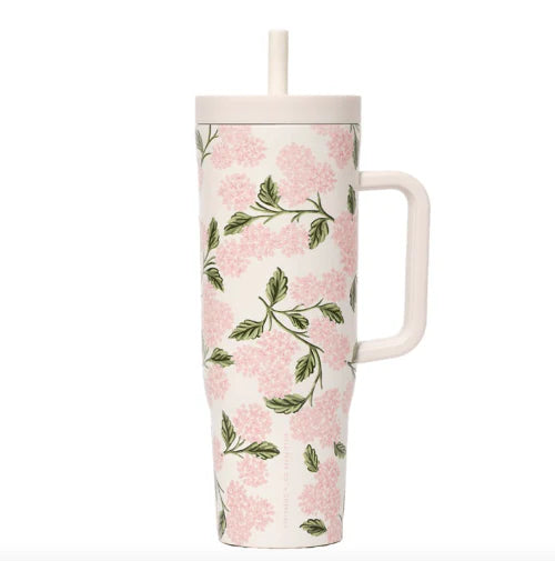 Corkcicle Rifle Paper Co. 40oz Cruiser/ Pink Hydrangea