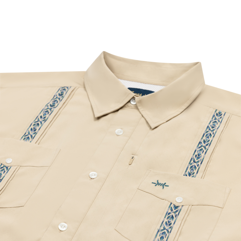 Guayabera Libre- Noche Cuero by Texas Standard
