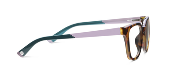 Le Fun Club Tortoise/Pink Peepers Reading Glasses
