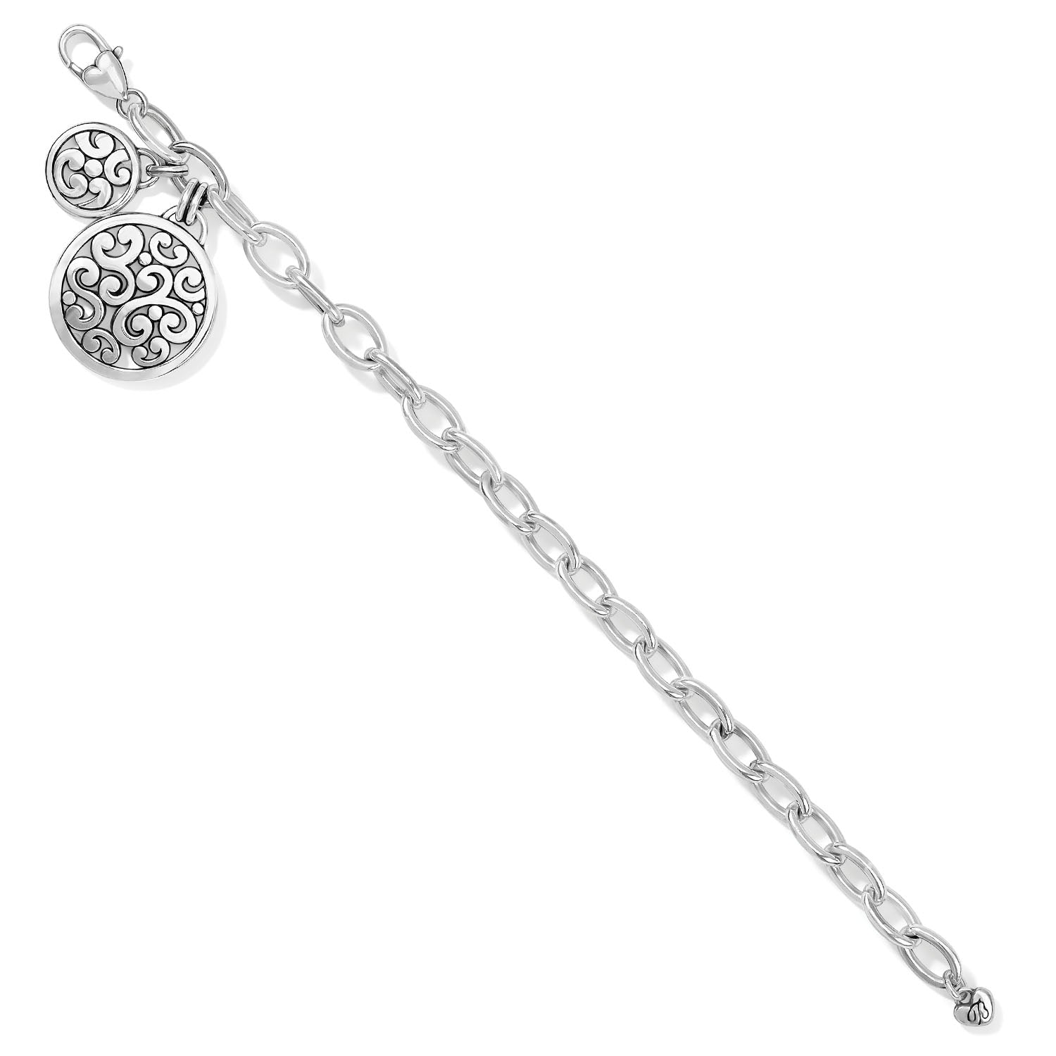 Contempo Medallion Link Bracelet - Silver