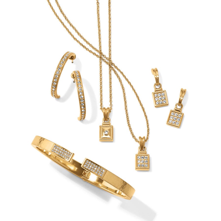 Meridian Zenith Medium Hoop Earrings-Gold