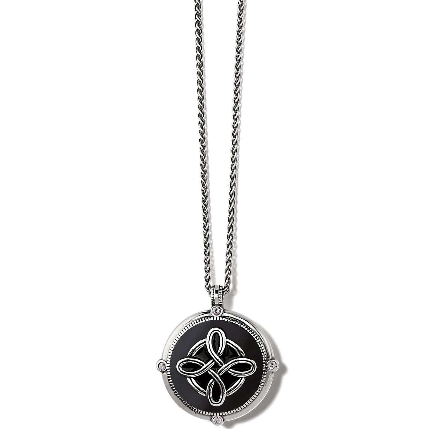 Interlok Noir Reversible Necklace