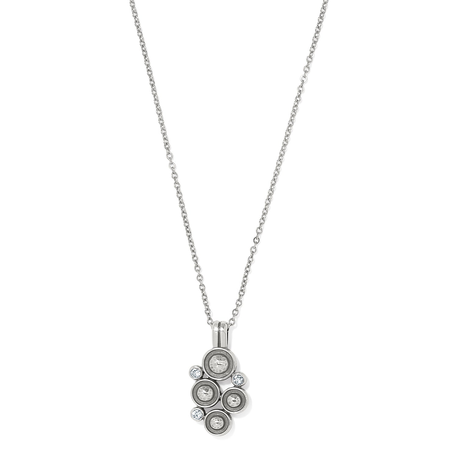 Constella Cluster Necklace/silver