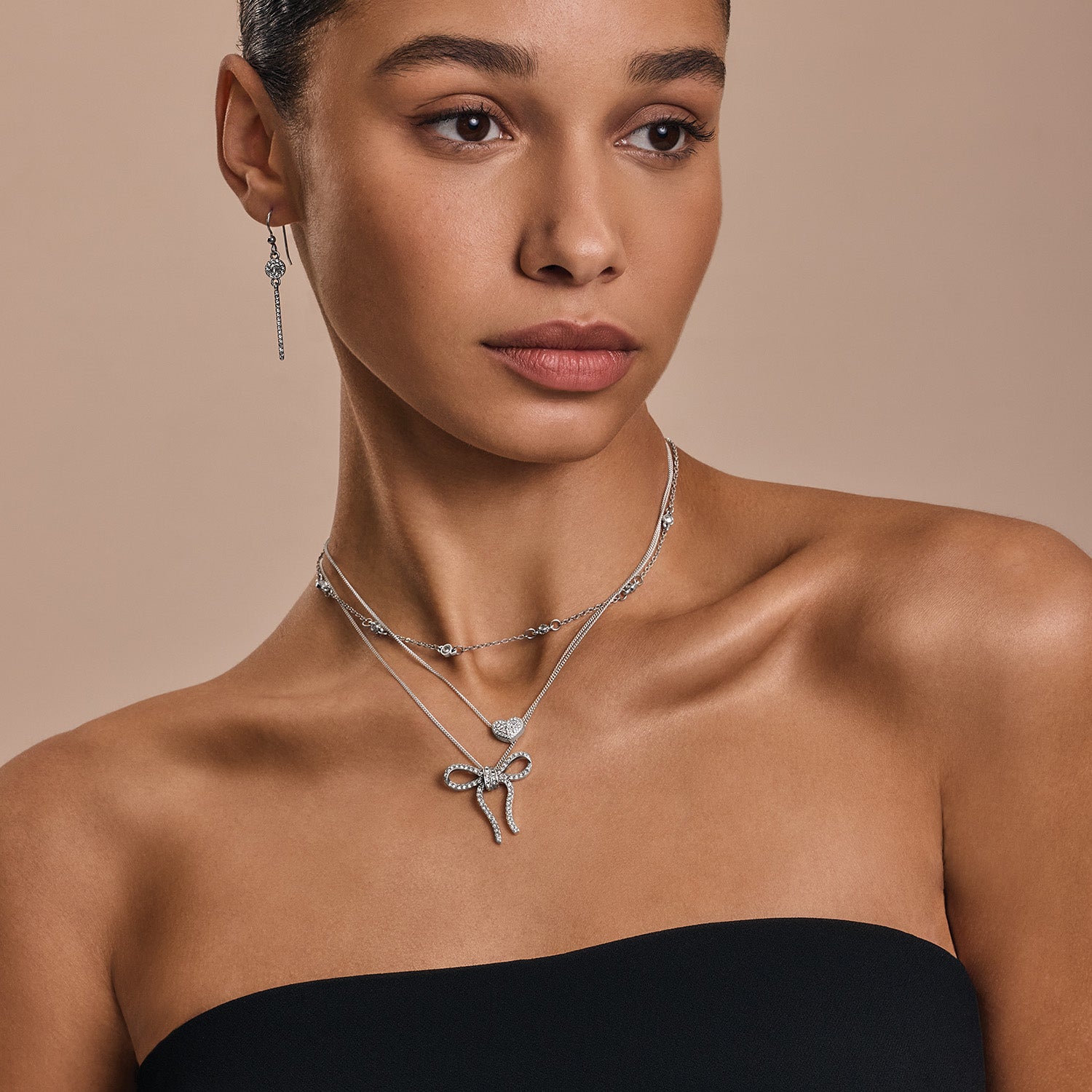 Illumina Celeste Bold Necklace/silver
