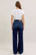 Judy Blue High Waist Trouser Wide Leg Jean 31" Length