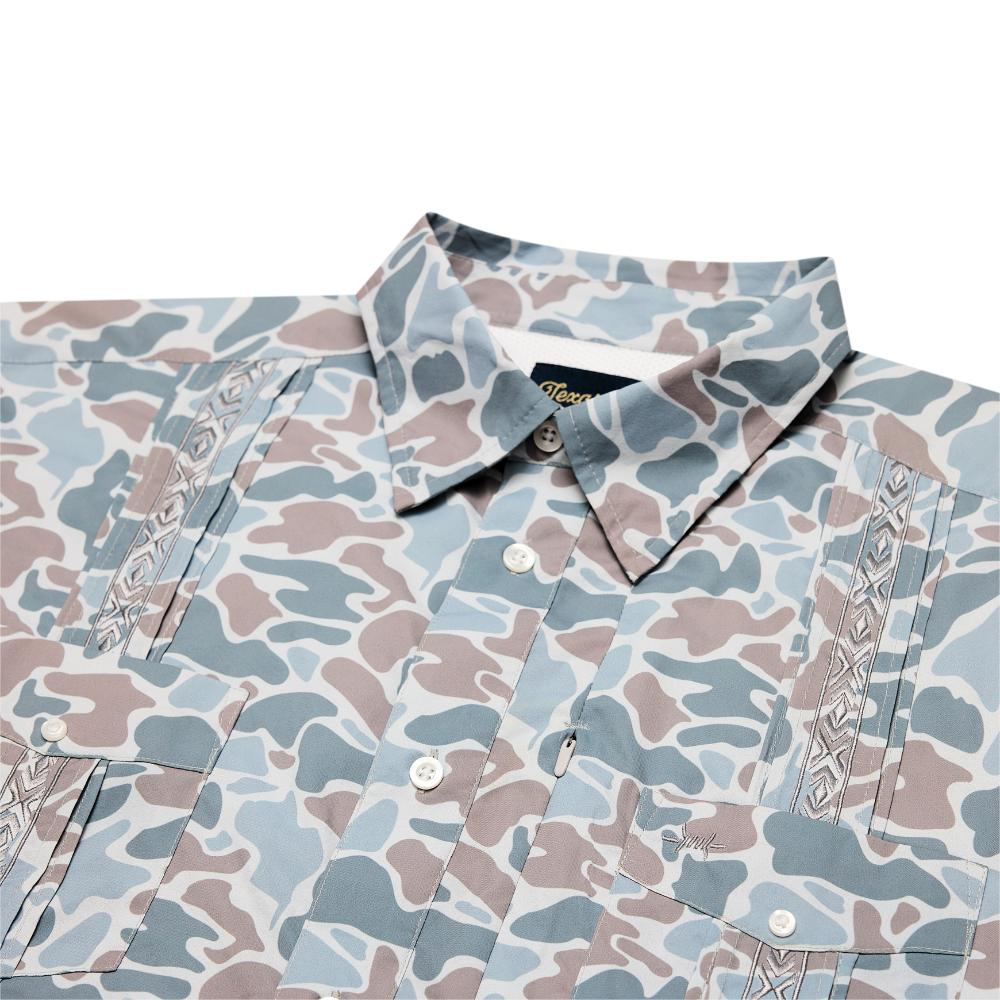 Guayabera Libre-Camo Frio by Texas Standard