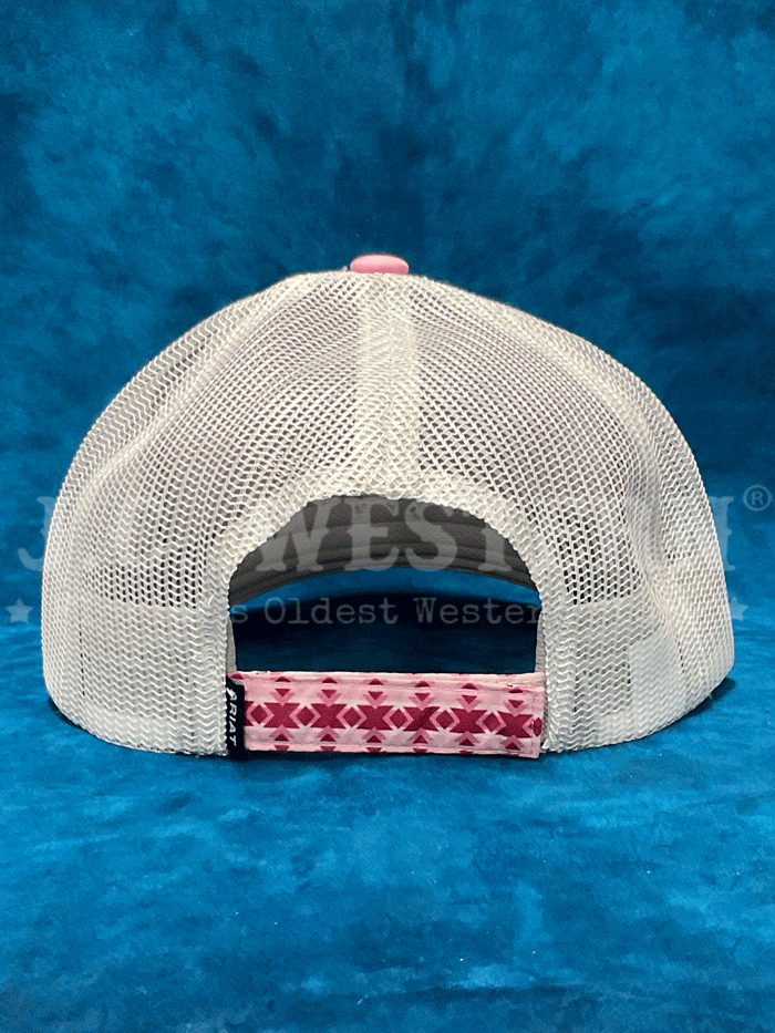 Ariat Pink Southwestern Pattern Women's Cap