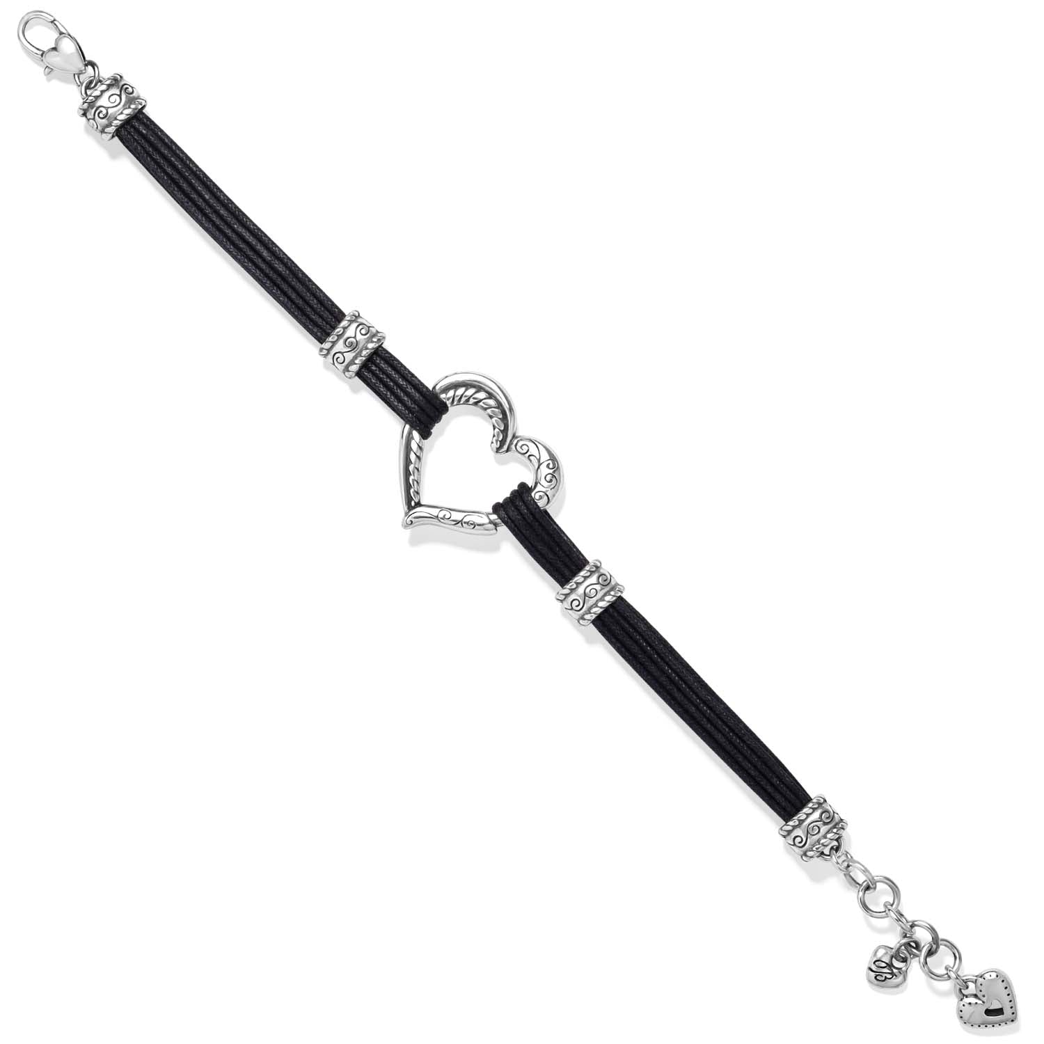 Heritage Heart Bracelet/Black