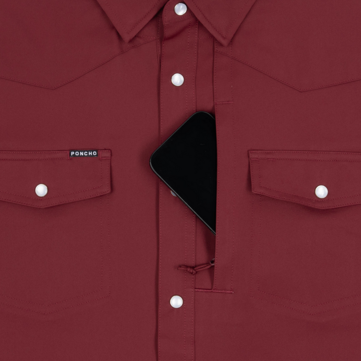 The Over The Shoulder by Poncho/Maroon