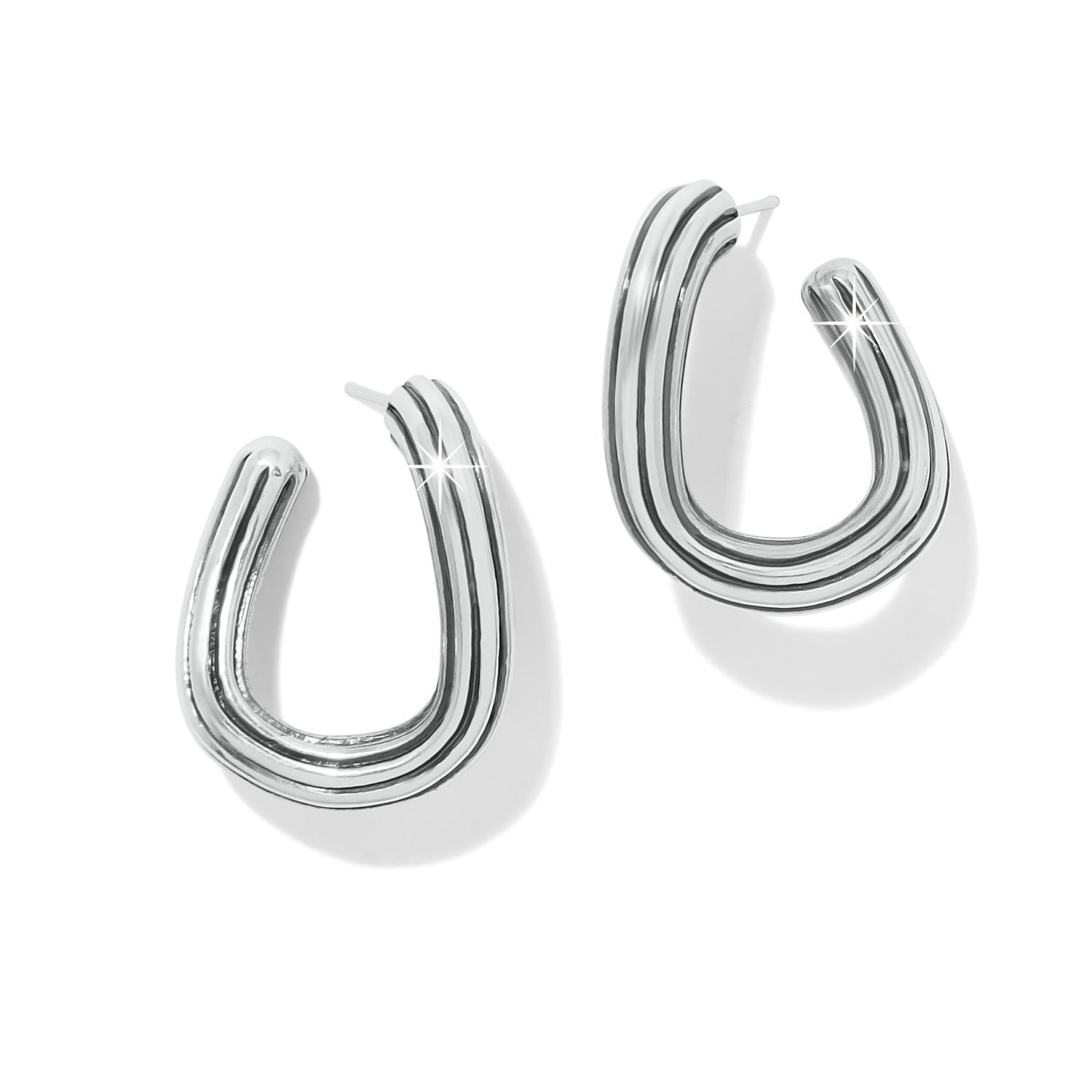 Ferrara Eterna Post Earrings - Silver