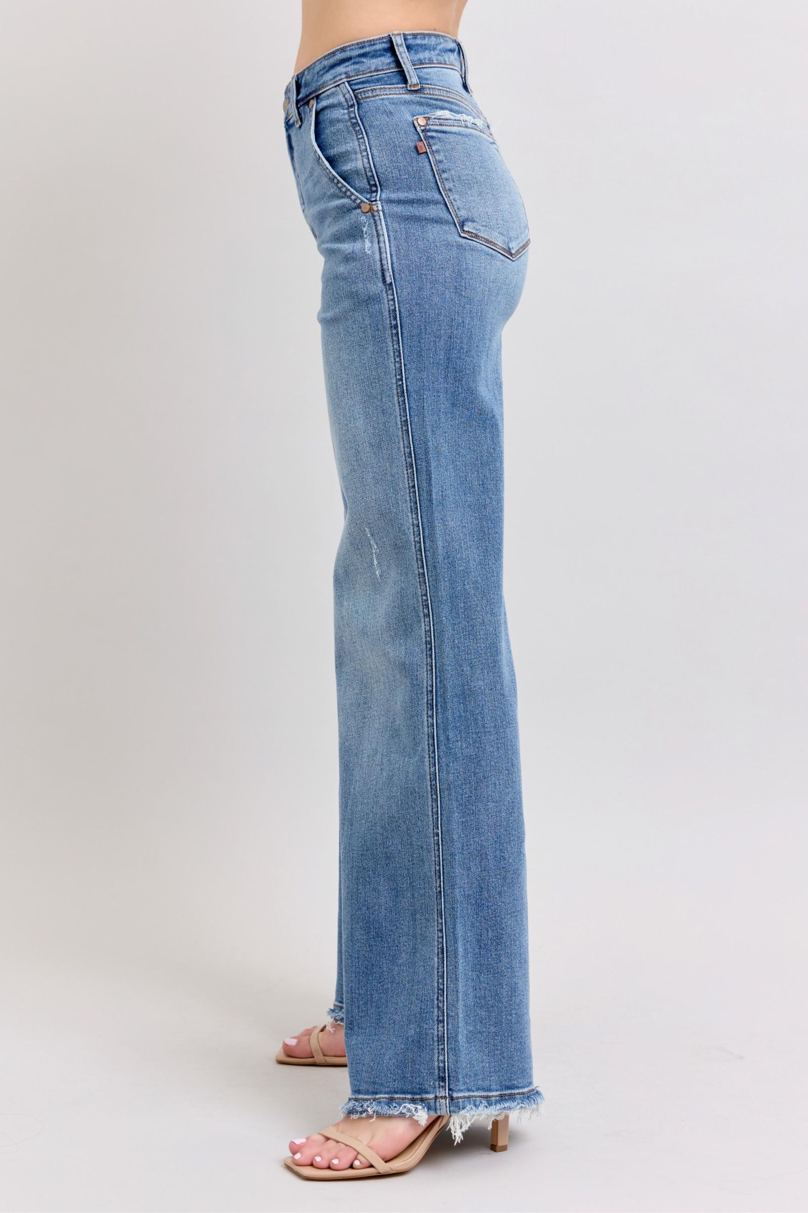Judy Blue High Waist Retro Wide Fit