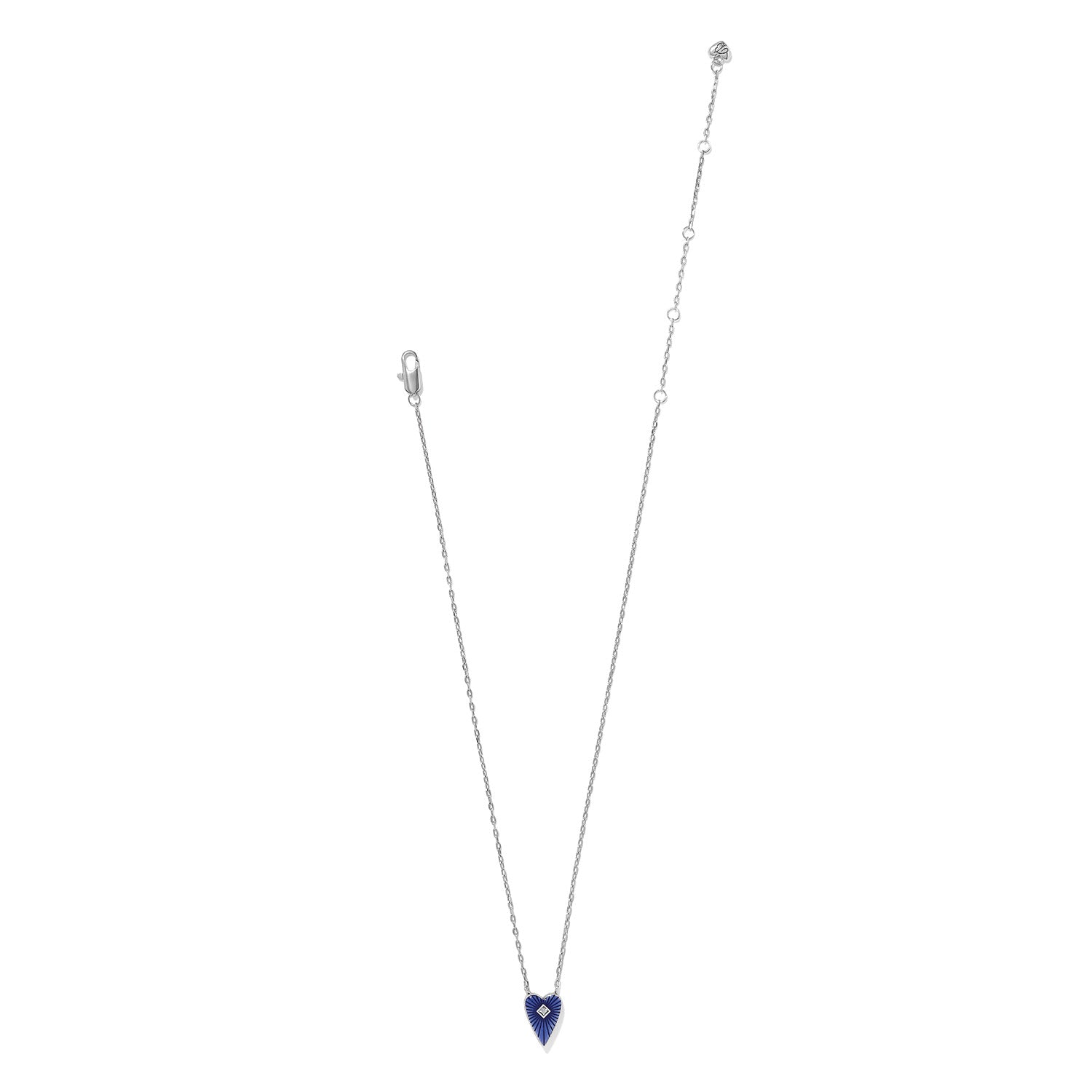 Love Messages B You Blue Necklace