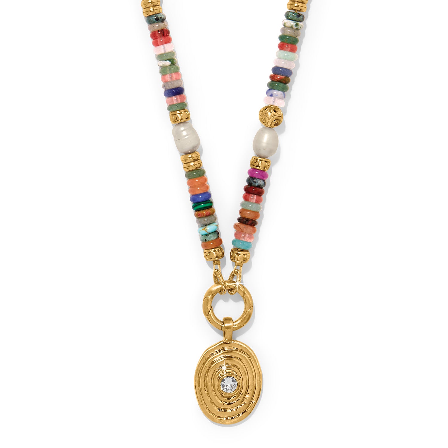Kosmos Chroma Token Charm Necklace
