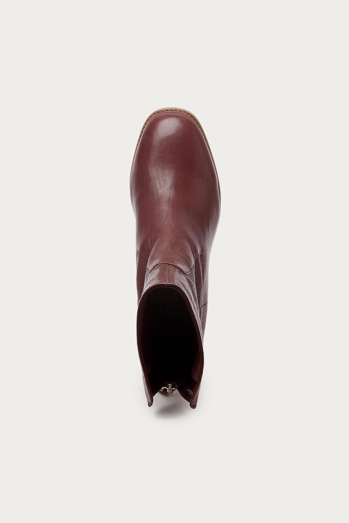 Island Warm Brown Leather Booties by Kelsi Dagger