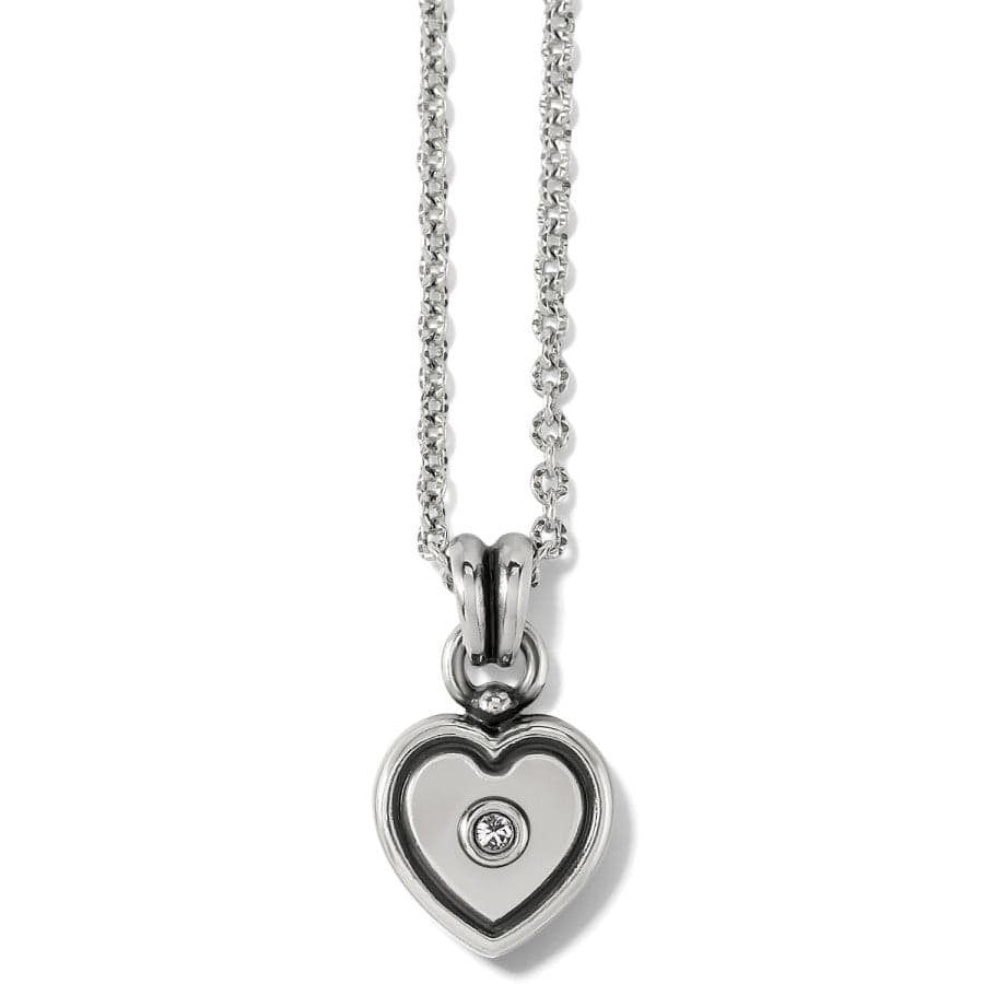 Meridian Zenith Heart Necklace/silver