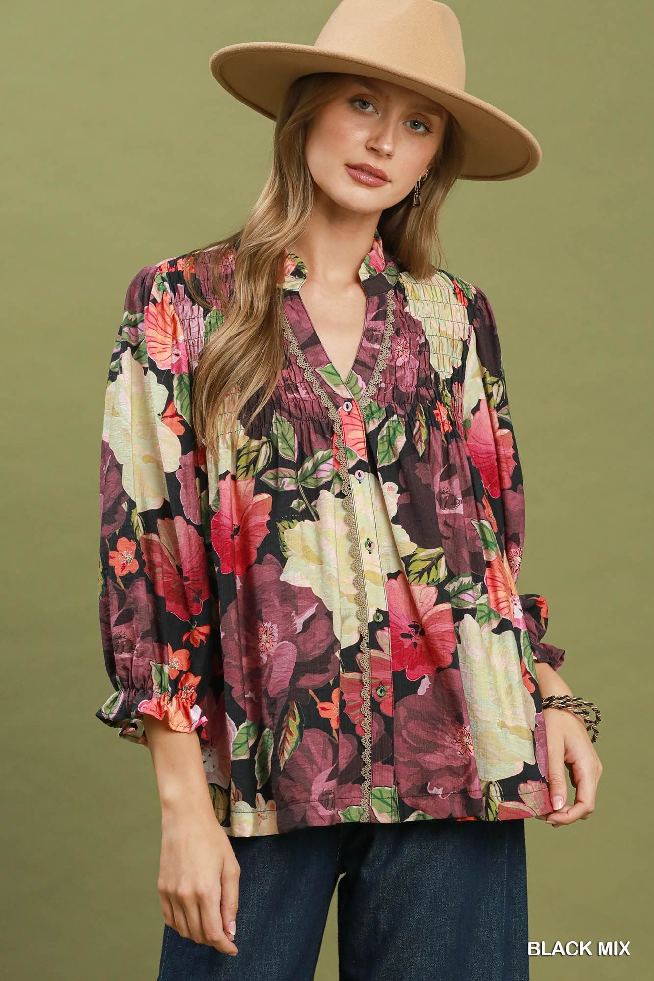 Autumn Garden Blouse