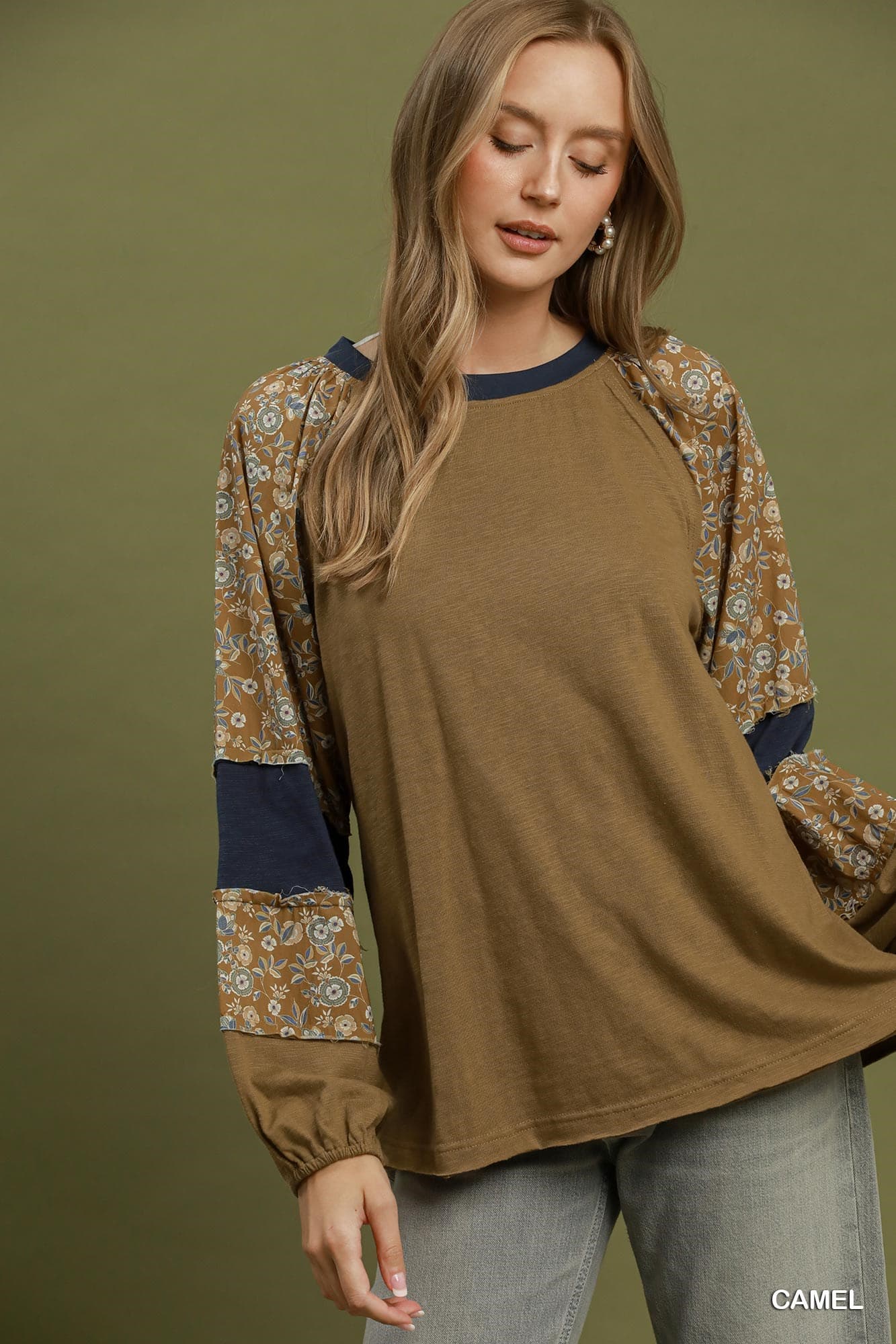 Prairie Patchwork Long Sleeve Top