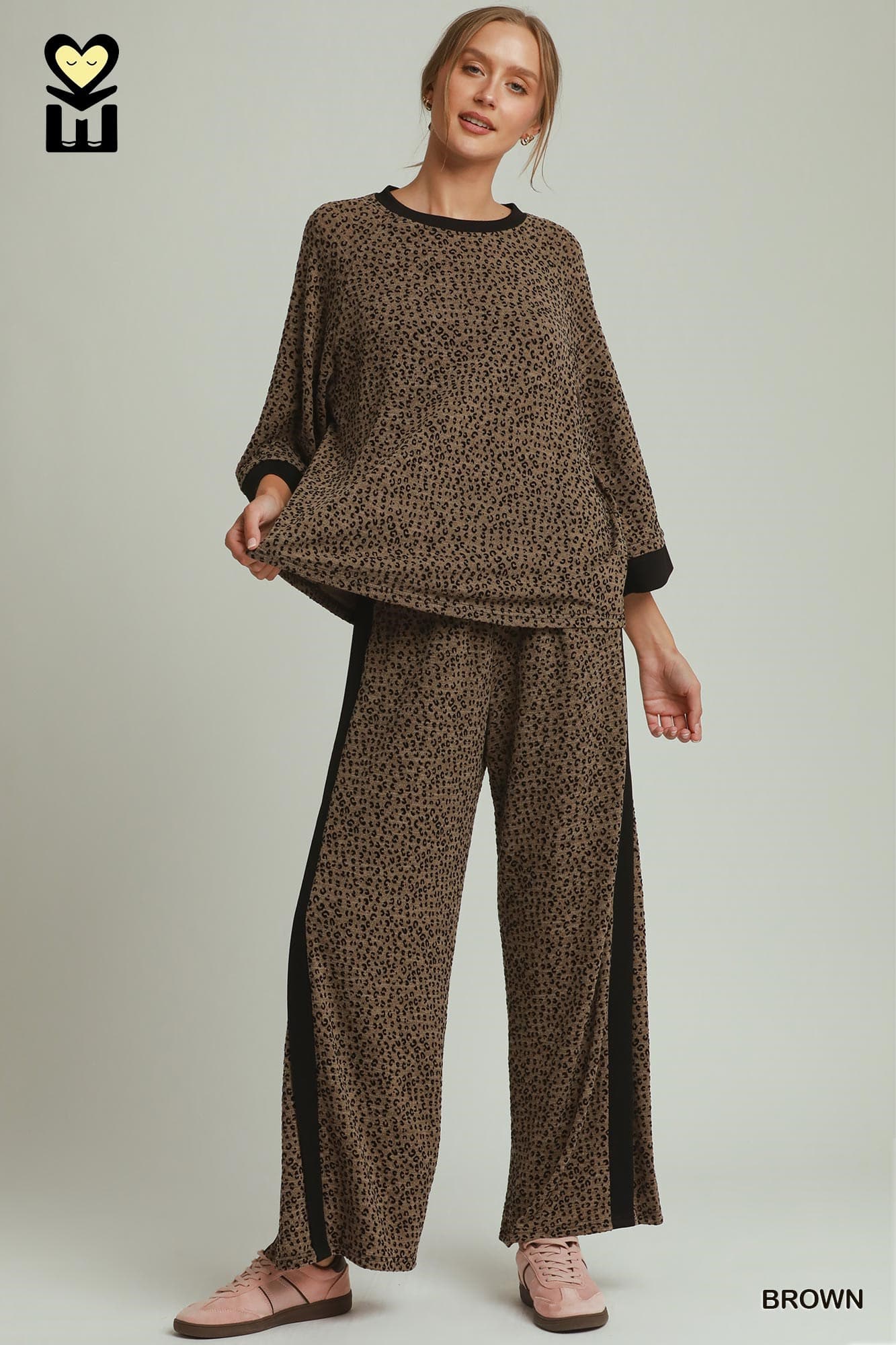 Wild Luxe Leopard Lounge Set