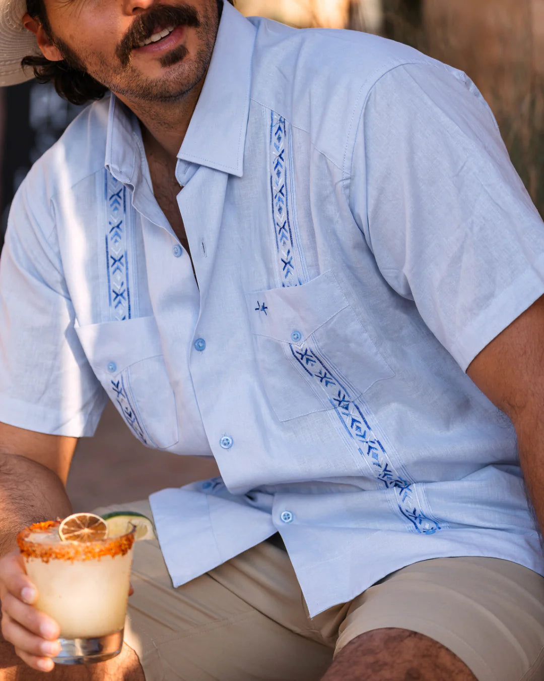 Tejas Guayabera - Benavides Cielo