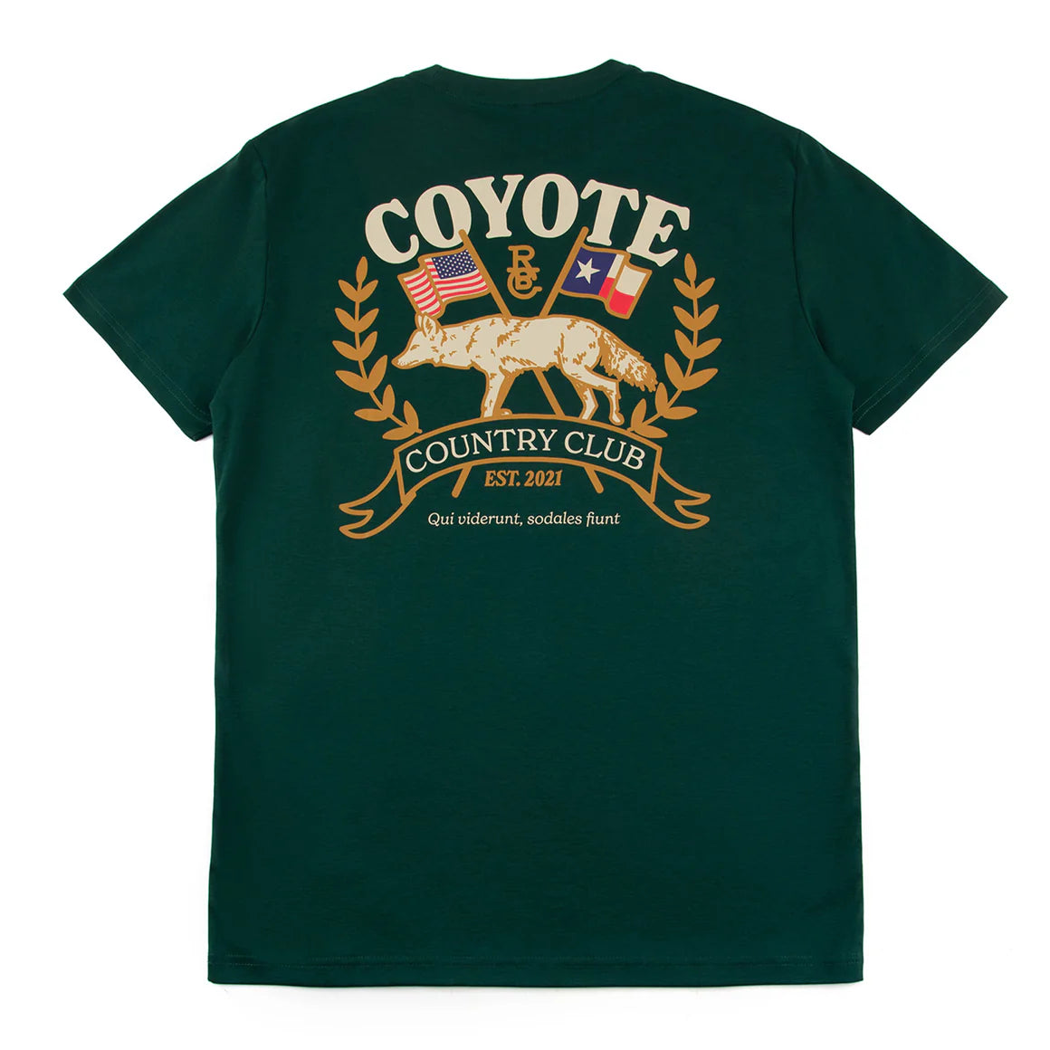 Coyote Country Club T-shirt By Raised by Coyotes