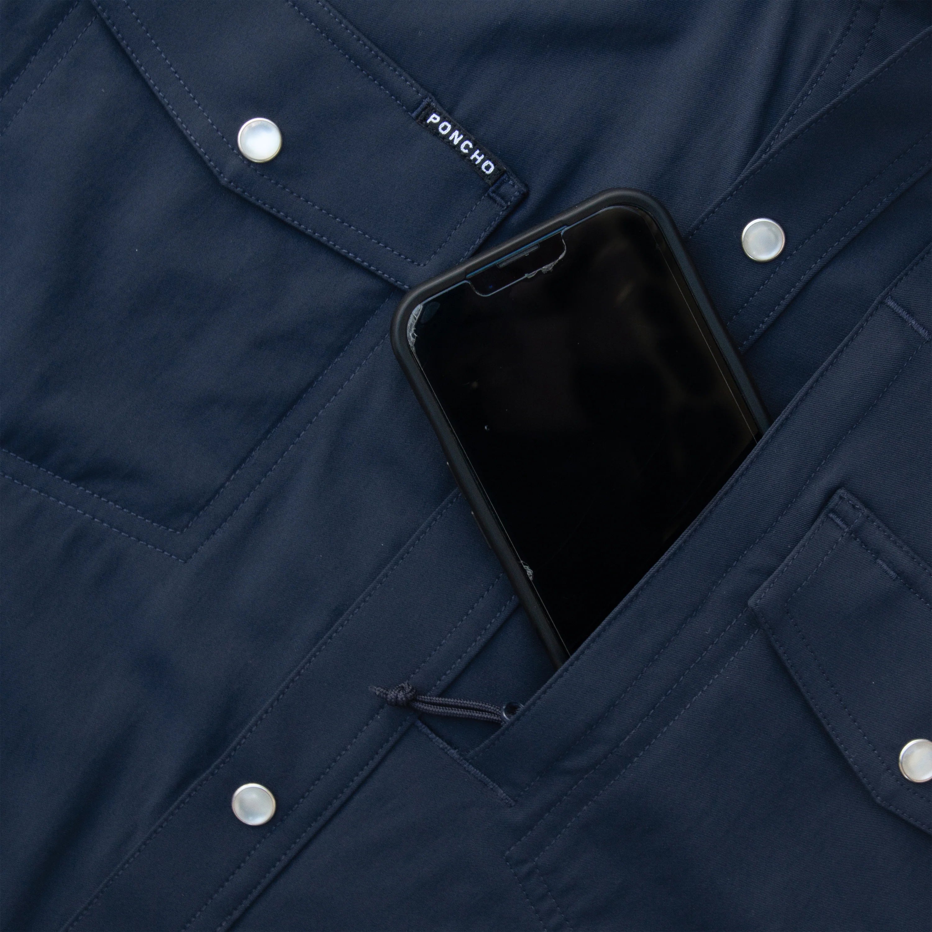 The Pacifico by Poncho/Navy Blue