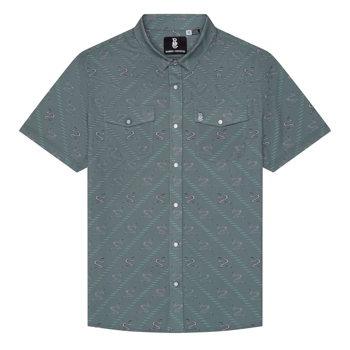 Raised by Coyotes Sidewinder Pearl Snap