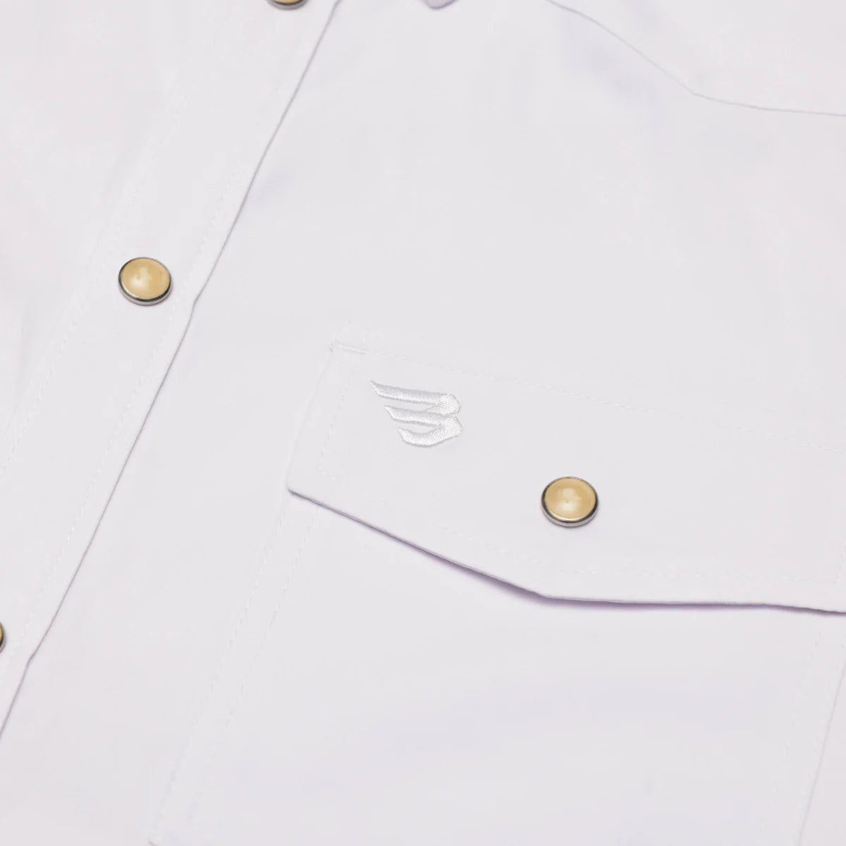 Performance Western Shirt By Burlebo - White