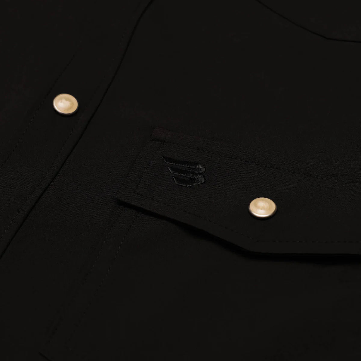 Performance Western Shirt By Burlebo- Black