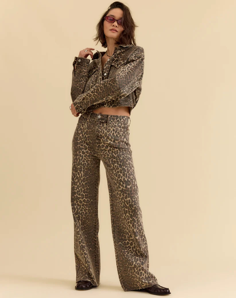 Far Out High Rise Wide Leg/Cool Cat by Daze