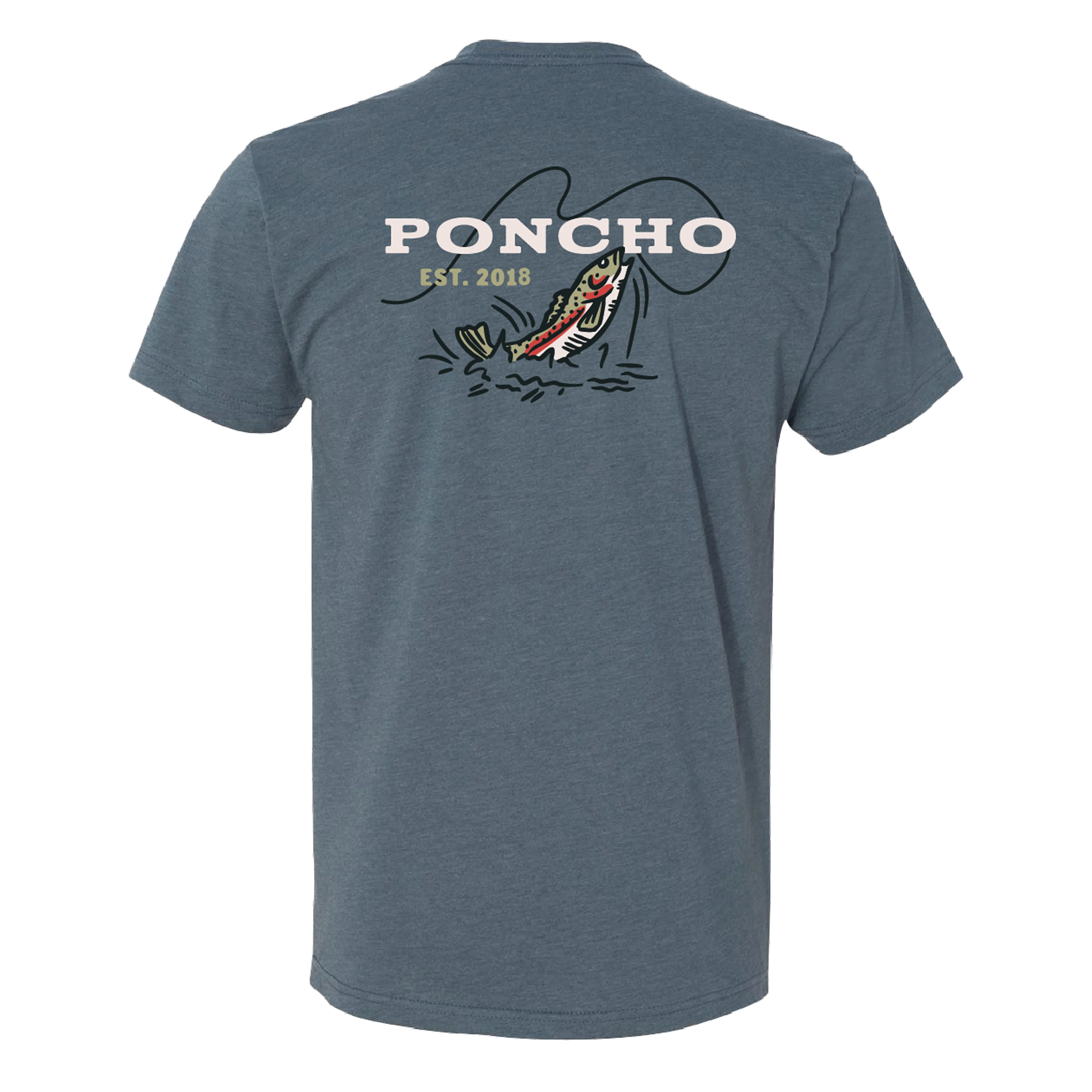The Set The Hook T-shirt By Poncho