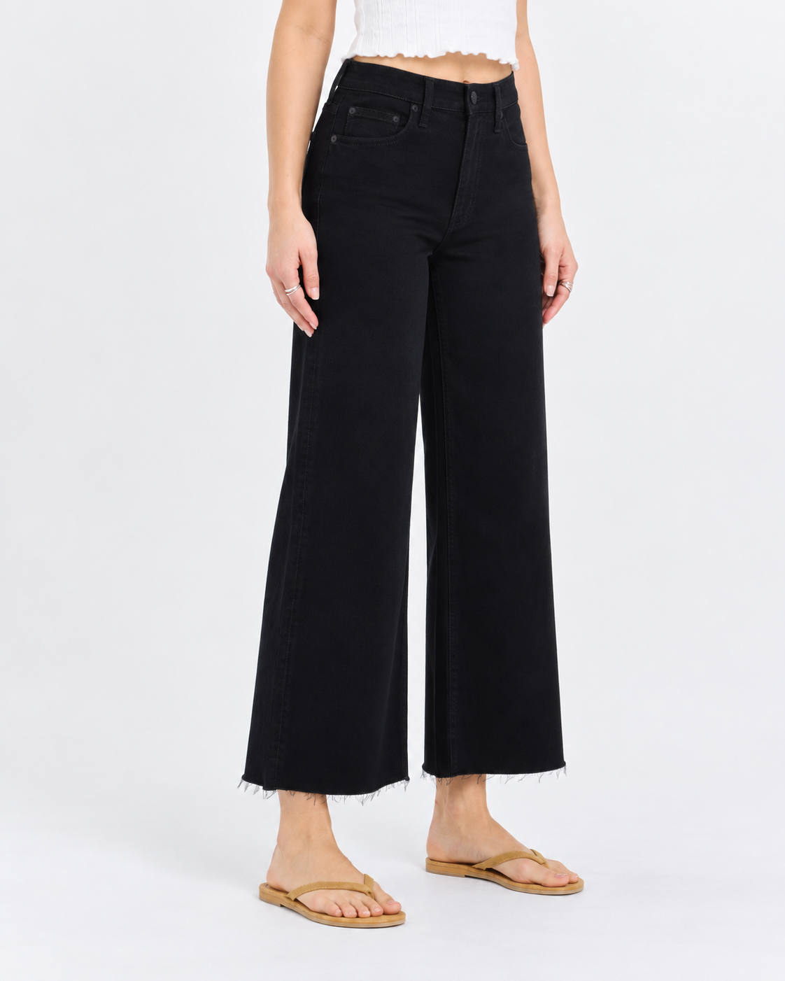 Pleaser High Rise Wide Ankle/ Party After Party by Daze