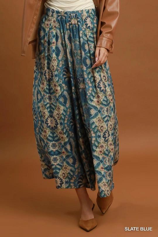 Slate Harvest Wide Leg Pants 🍂