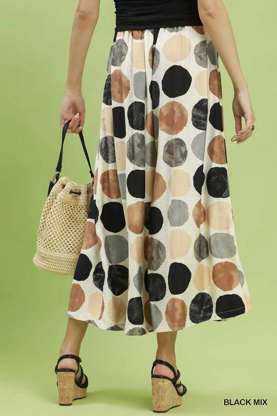 Midnight Mosaic Wide Leg Pants