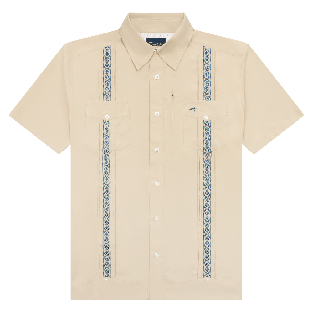 Guayabera Libre- Noche Cuero by Texas Standard