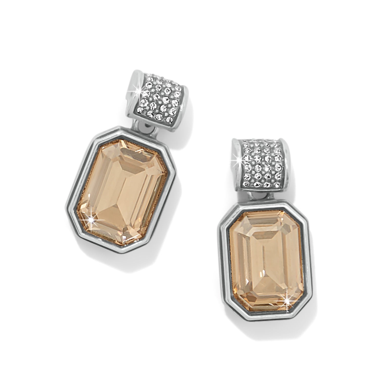 Meridian Aurora 67 Post Earrings/Silver-Golden Shade
