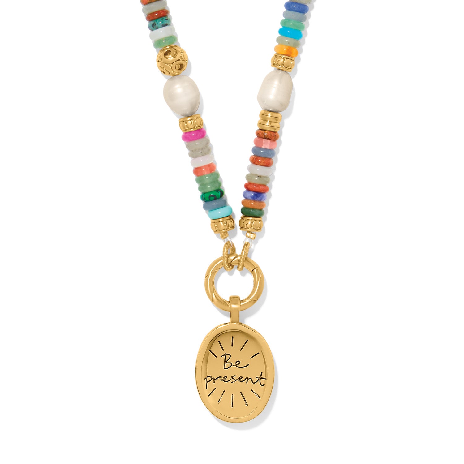 Kosmos Chroma Token Charm Necklace