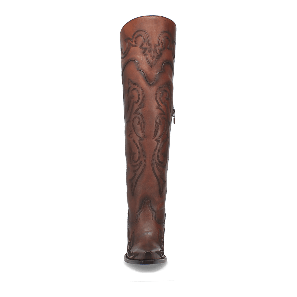 Seductress Brown Cowgirl Boots by Dan Post