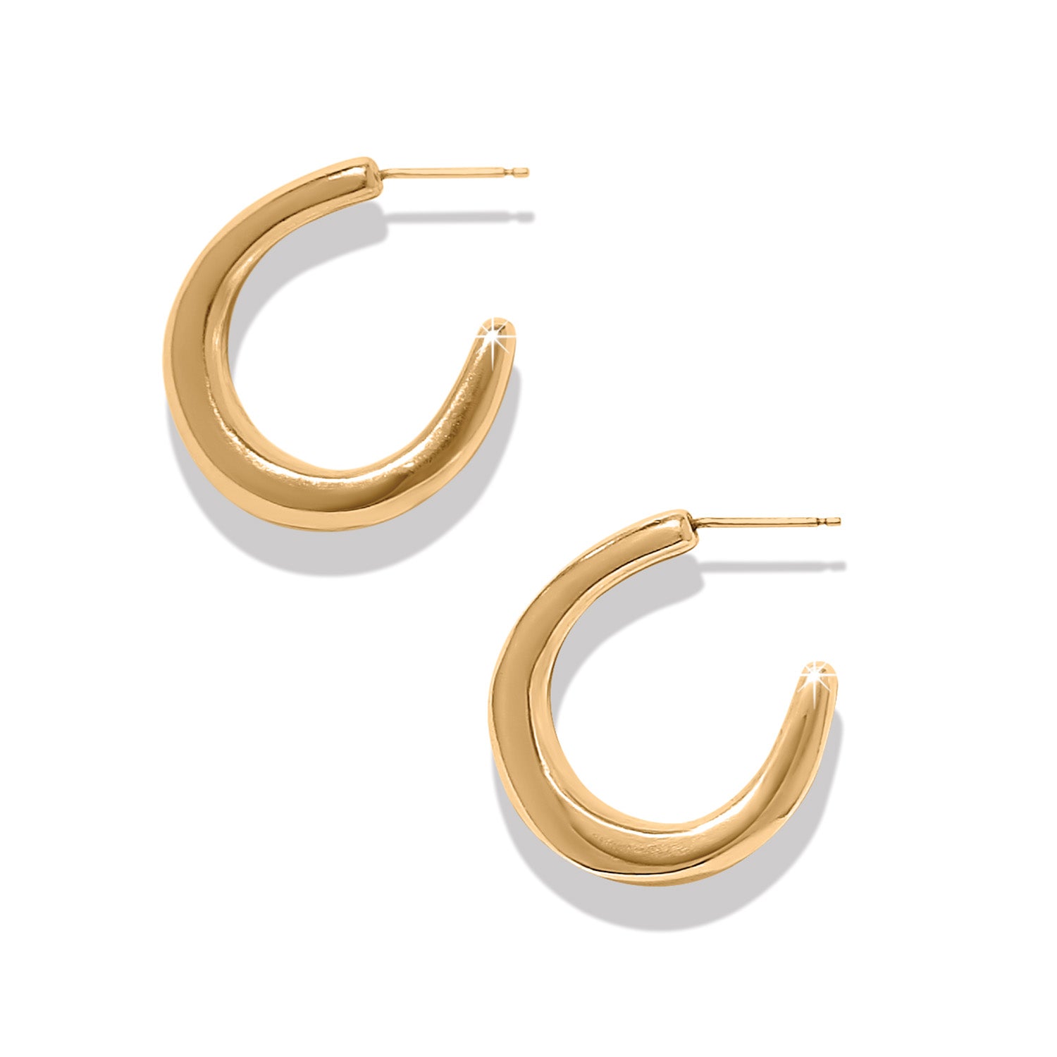 Cascade Rio Hoop Earrings/Gold
