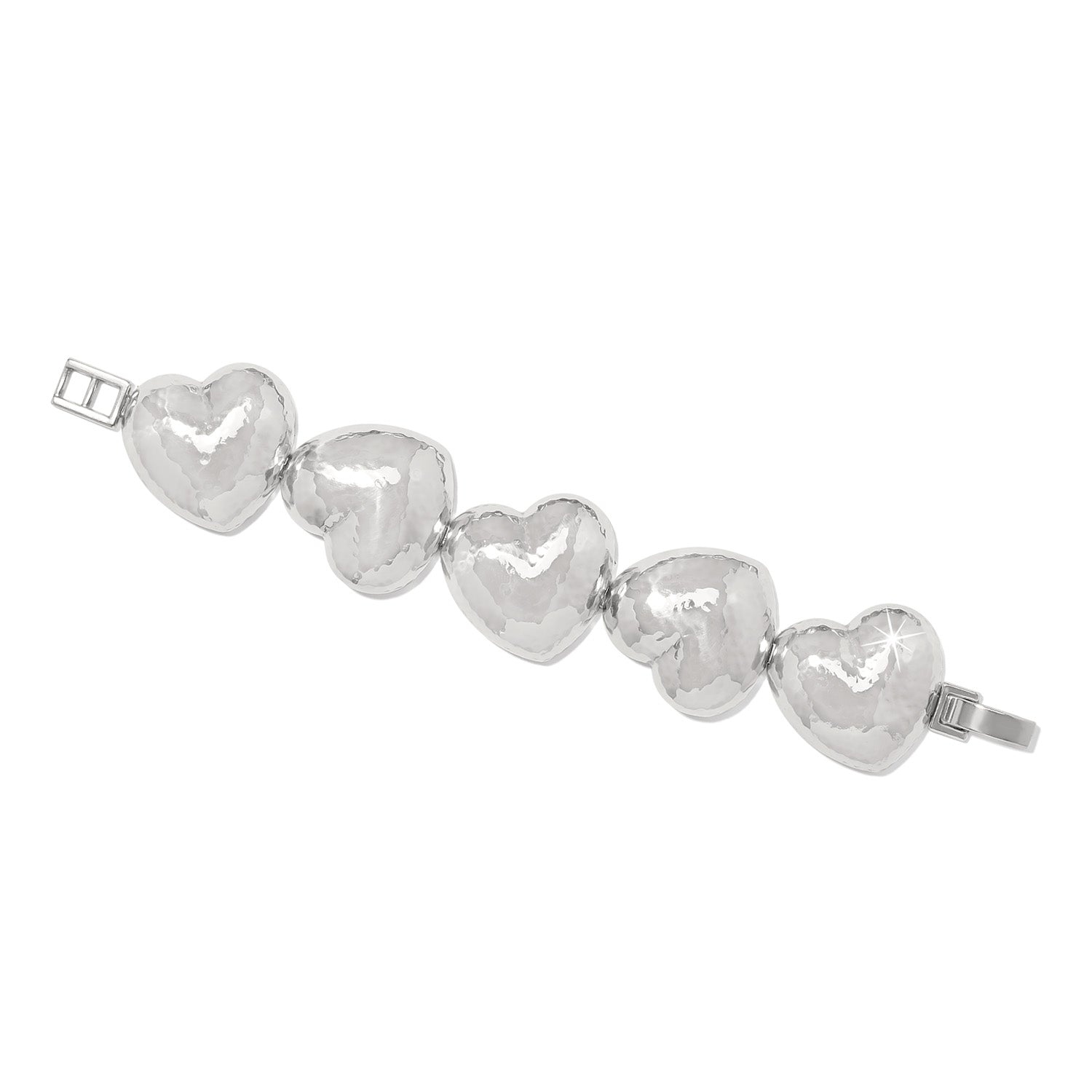Trianon Heart Link Bracelet/silver