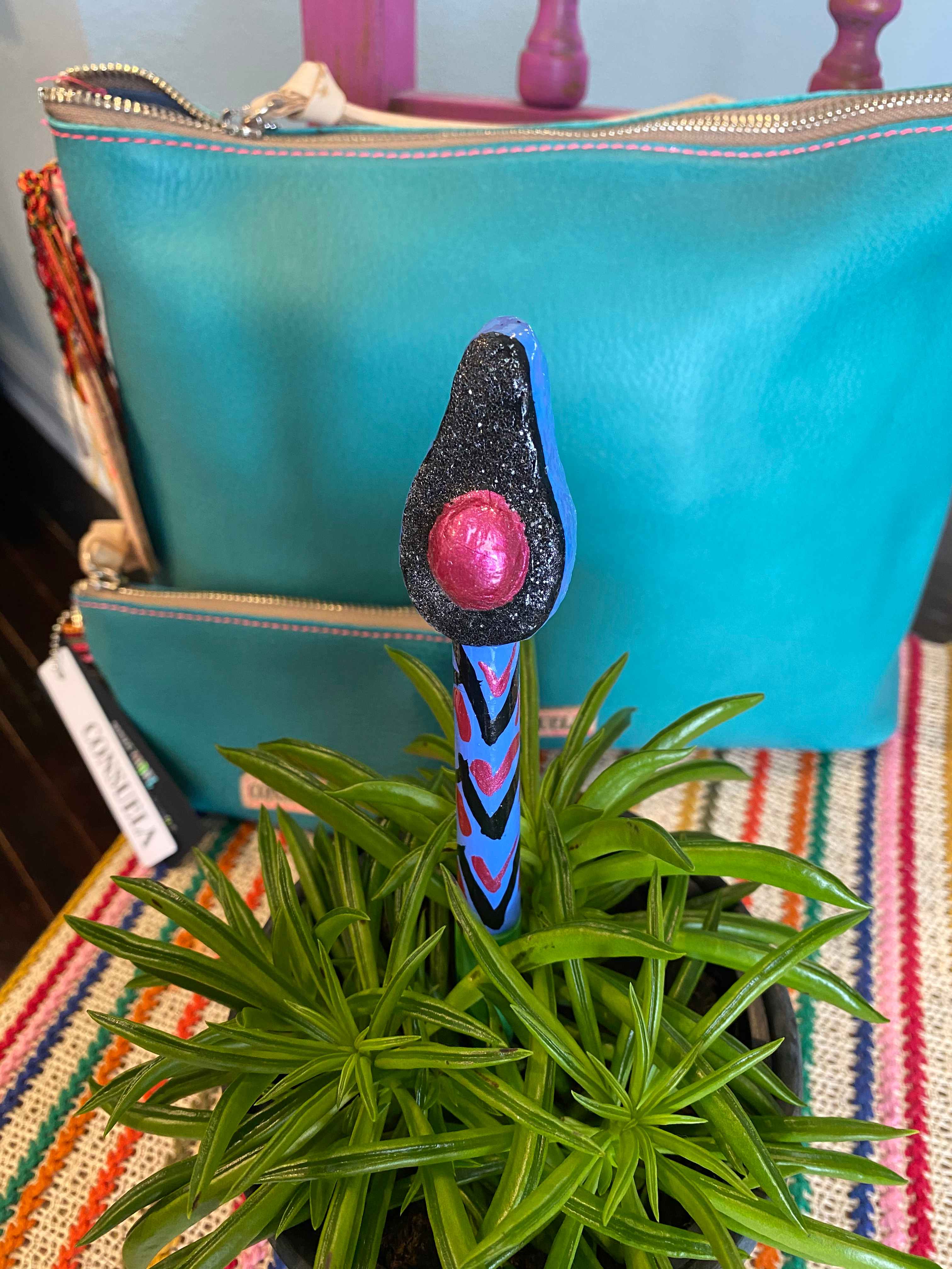 Paper  Mache Avocado Marker
